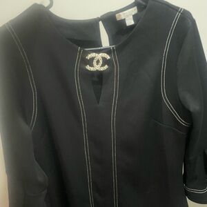 New York and Company Black Dress